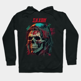 Shredding with Saxon Hoodie